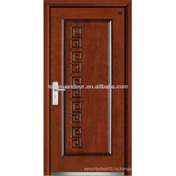 Стальная деревянная бронированная дверь, деревянная противопожарная дверь